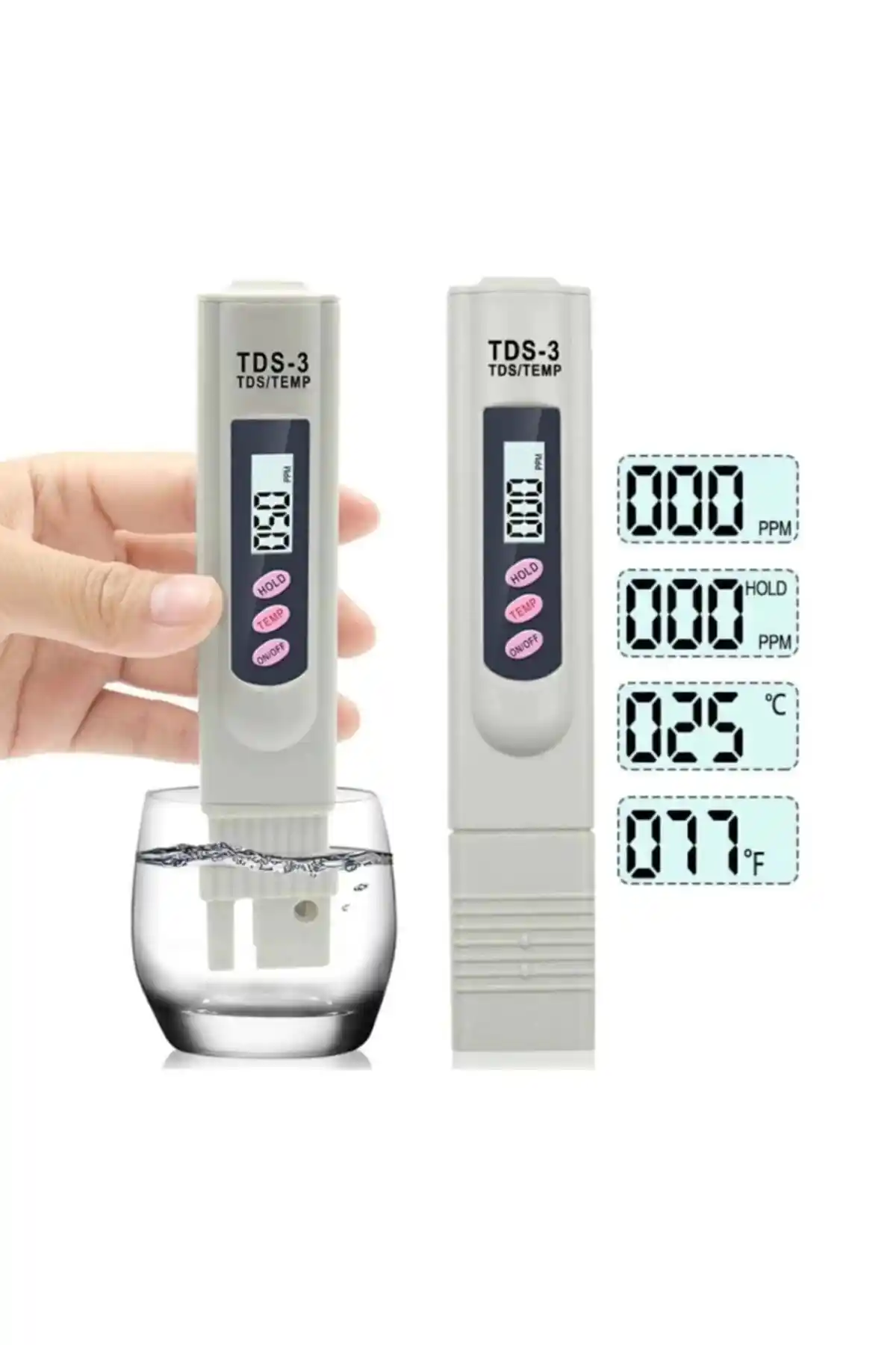 Su Kalitesi Ölçüm Cihazları Karşılaştırması: Dijital TDS Metre ve Xiaomi TDS Pen