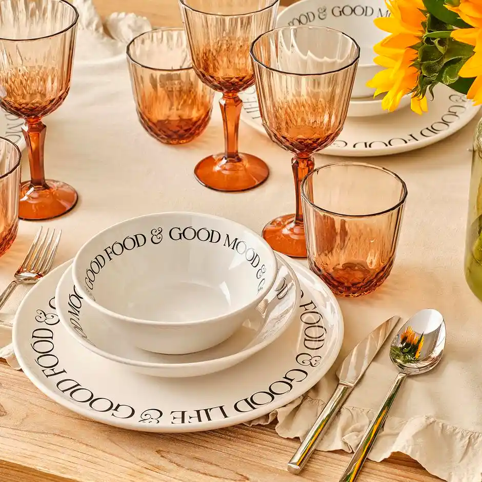 12 Kişilik 36 Parça Yemek Takımıyla Dekorasyonda Zarafet ve İşlevsellik Rehberi