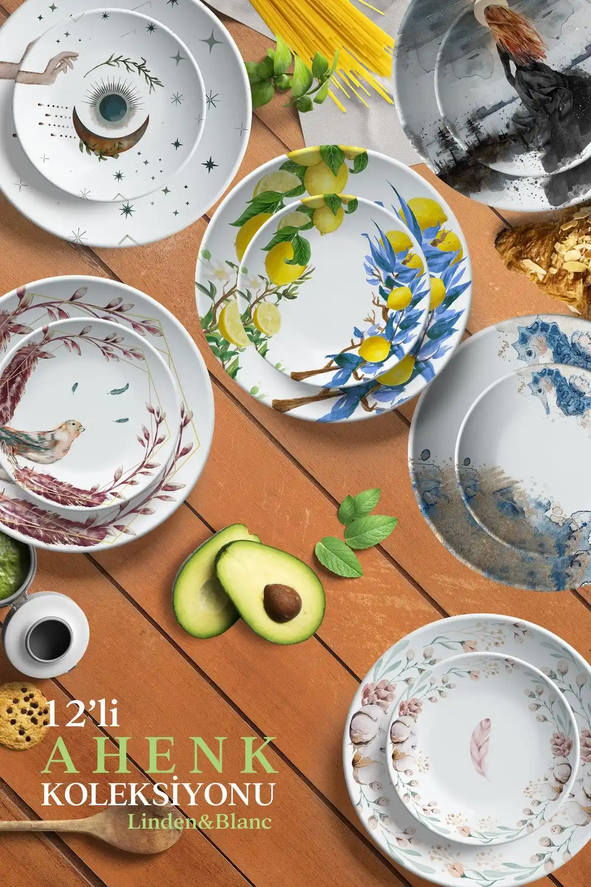 12 Kişilik Tabak Setleri ile Sofralarınıza Şıklık ve Fonksiyonellik Katın