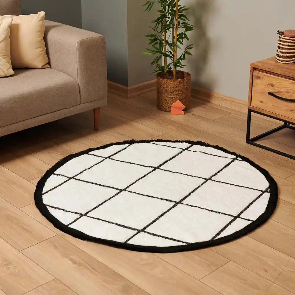 120x120 Yuvarlak Halılarla Dekorasyonda Şıklık ve Fonksiyonellik Sağlama Rehberi