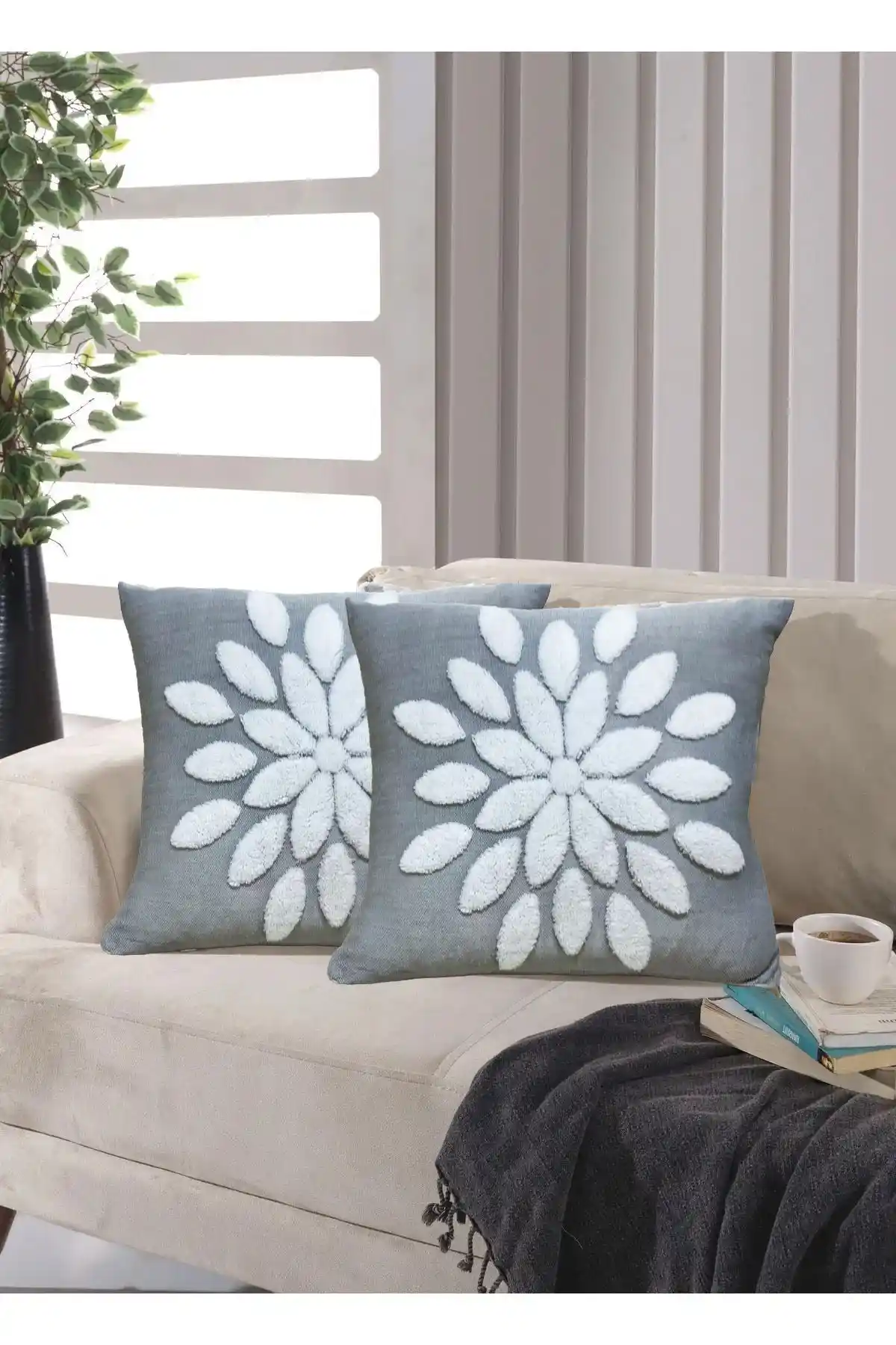 2'li Kırlent Kılıfı Seçenekleriyle Ev Dekorasyonunuzu Geliştirin