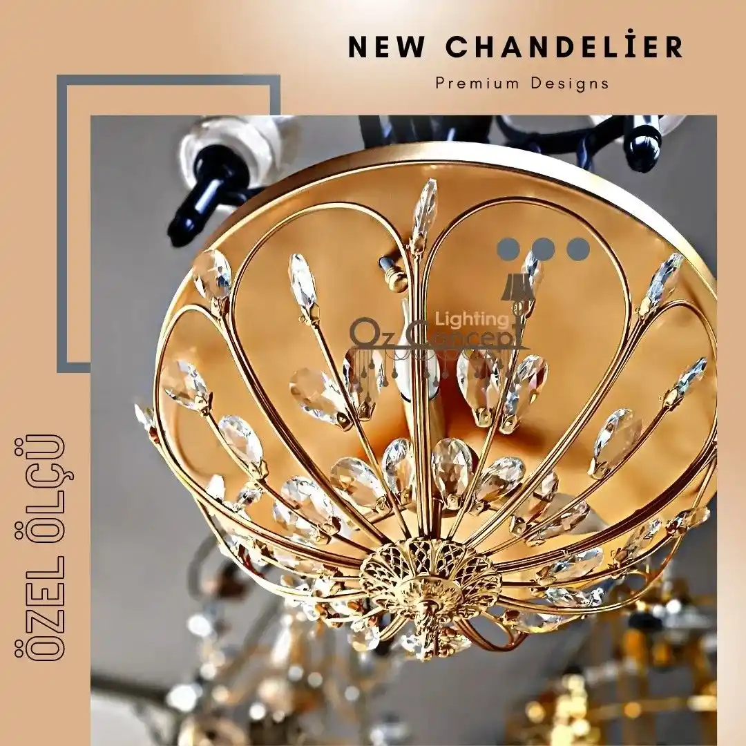 2025 Modern ve Şık Avize Tasarımlarıyla Dekorasyonunuzu Yenileyin