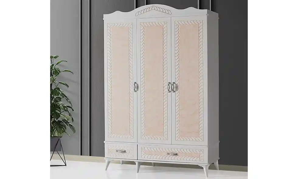 3 Kapılı MDF Gardrop Seçenekleri ve Dekorasyonda Kullanım İpuçları