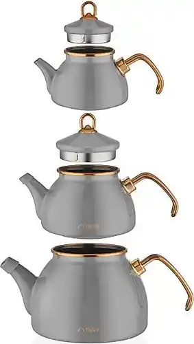 3 Katlı Çaydanlık ile Mutfakta Estetik ve Fonksiyonelliği Bir Arada Yakalayın