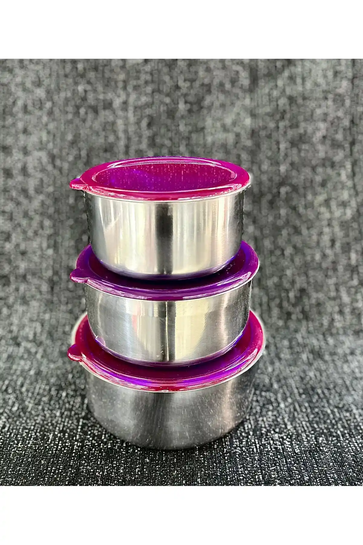 3'lü Çelik Saklama Kabı Setleri ile Modern ve Şık Mutfak Dekorasyonu