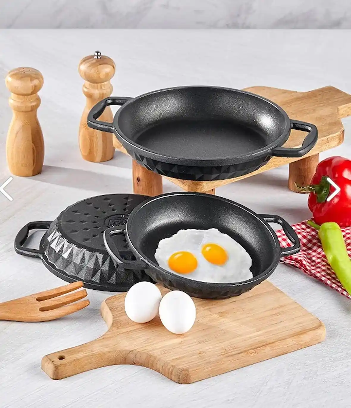 3'lü Döküm Sahan Setleriyle Mutfakta Estetik ve Fonksiyonellik Bir Arada