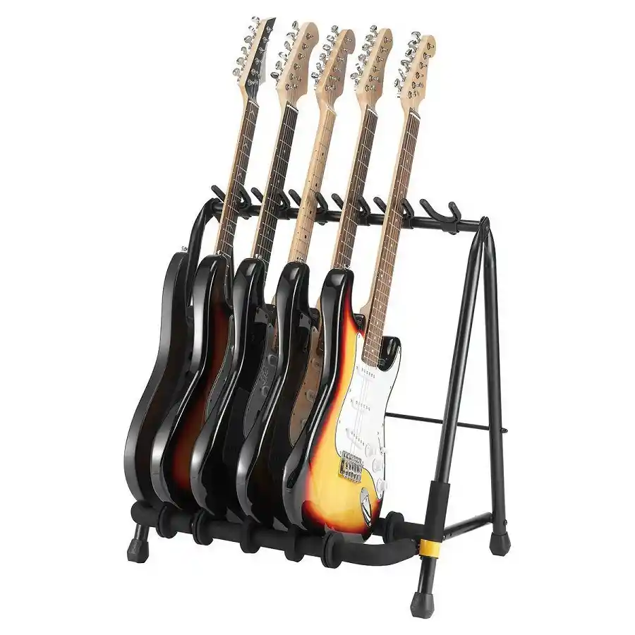 3'lü gitar standları ile dekorasyonunuzu zenginleştirin ve enstrümanlarınızı güvenle sergileyin