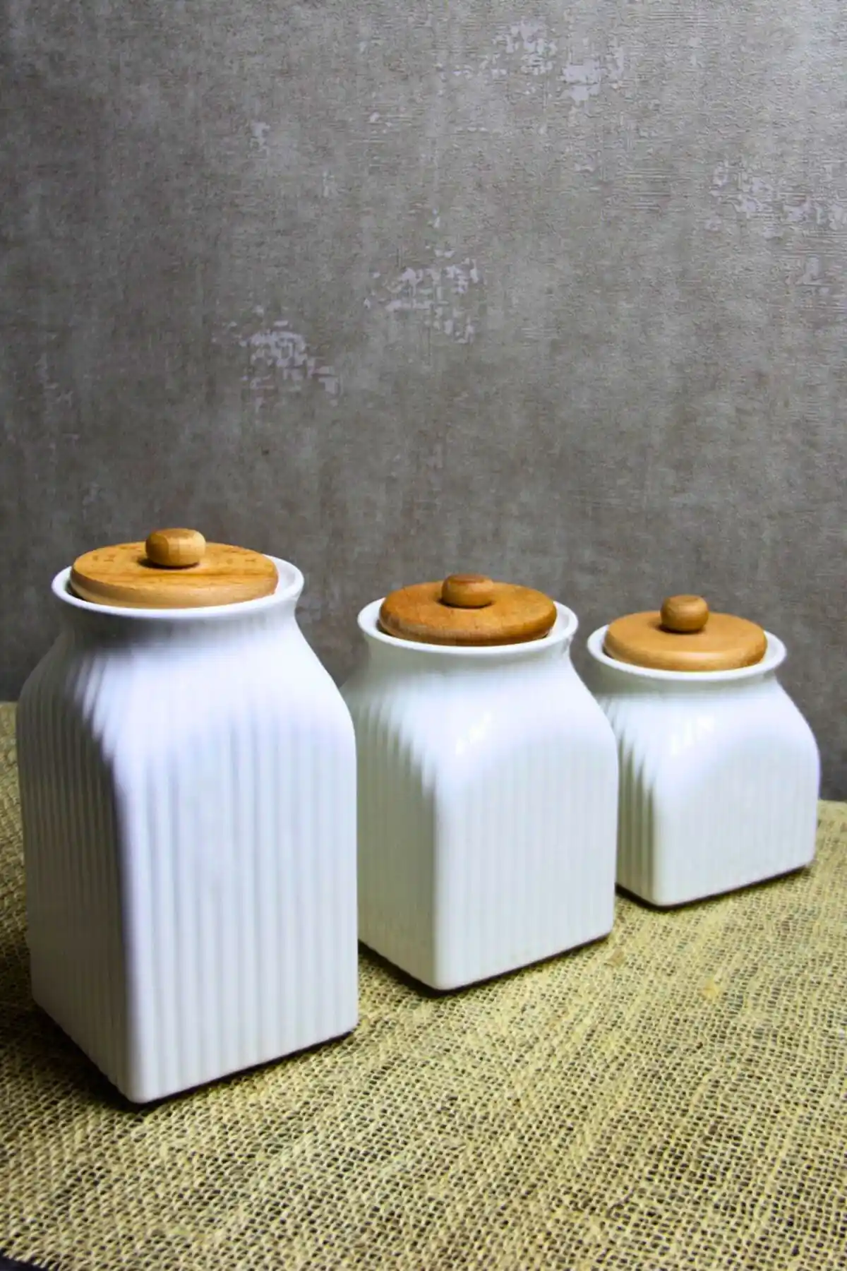 3'lü Porselen Kavanoz Setleri ile Modern ve Şık Dekorasyon Çözümleri