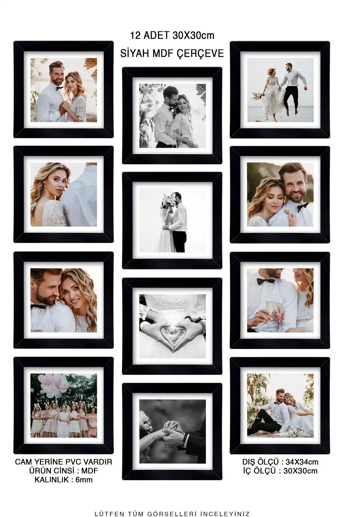 30x30 Çerçeve Dekorasyonunda Modern ve Şık Kullanım İpuçları