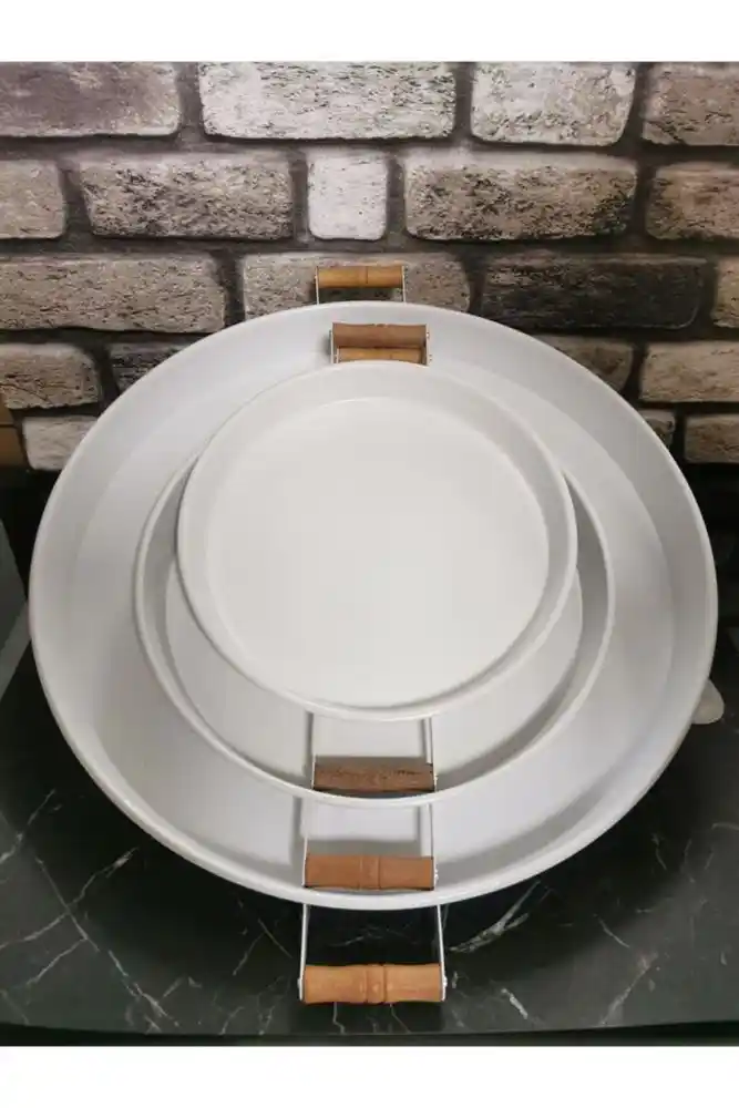 3’lü Ahşap Tepsi Setleri ile Dekorasyonunuzu Şık ve Fonksiyonel Hale Getirin