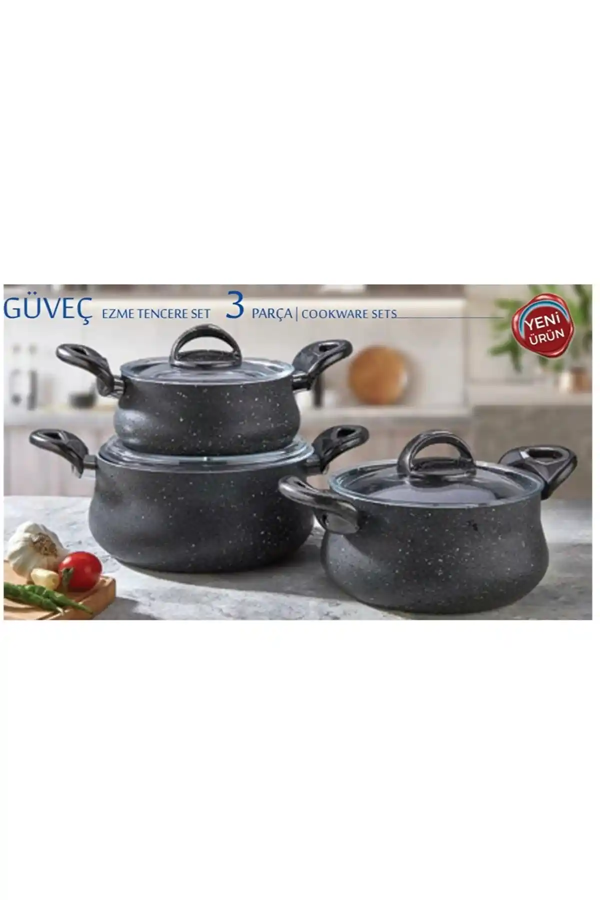 3’lü Küçük Tencere Setleri ile Mutfak Dekorasyonunu Şık ve İşlevsel Hale Getirin