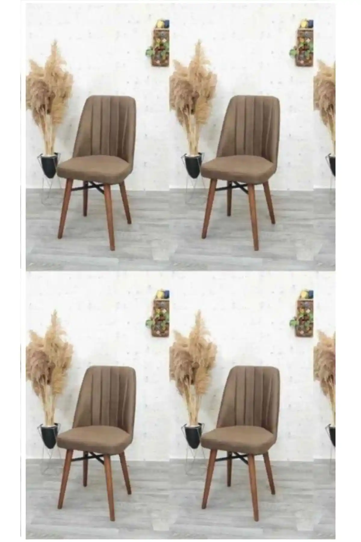 4’lü sandalye takımlarıyla modern ve şık dekorasyon çözümleri