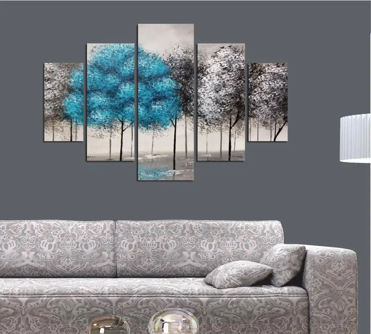 5 Parçalı MDF Tablo ile Mekanlarınızı Modern ve Şık Bir Şekilde Yenileyin