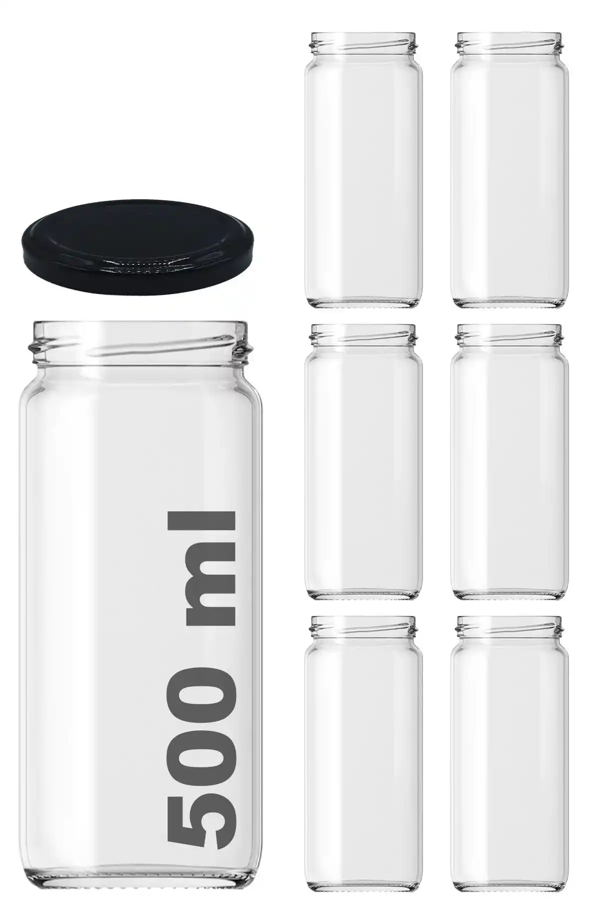 500 ml Konserve Kavanozlarla Dekorasyonunuzu Yeniden Şekillendirin ve Fark Yaratın