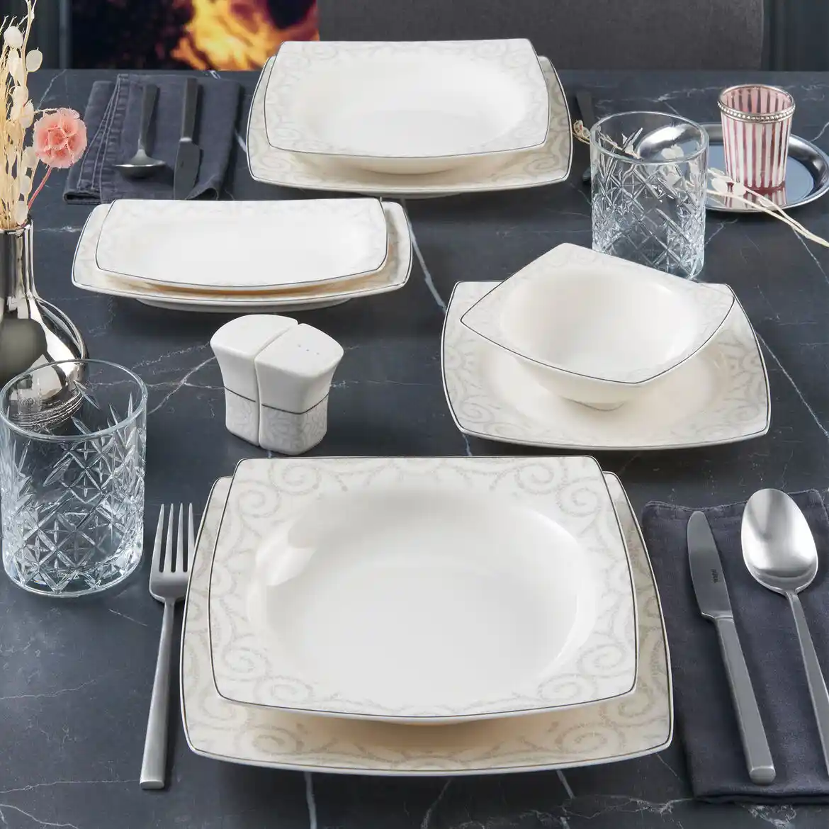 54 Parça Yemek Takımı ile Dekorasyonda Şıklık ve İşlevsellik Sağlayan İpuçları