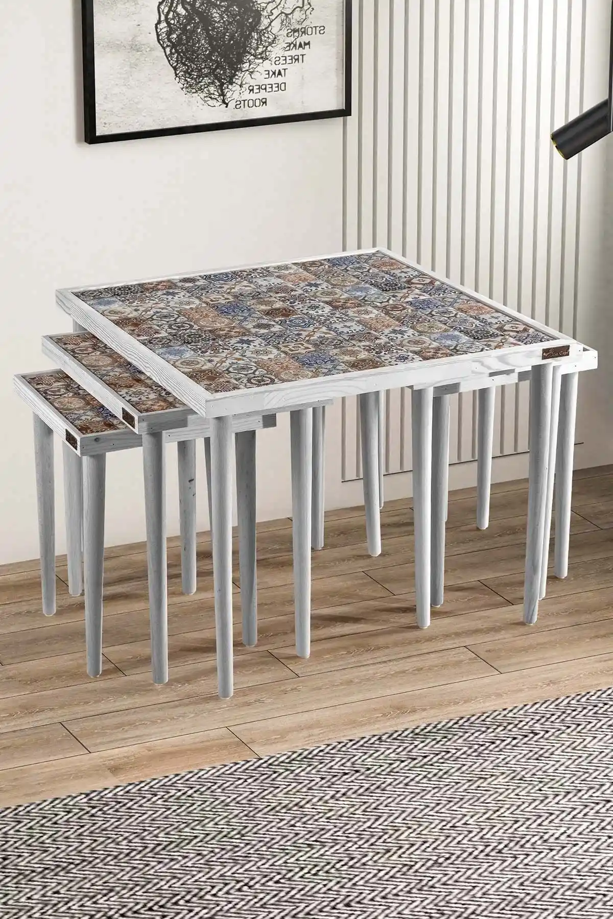 5’li sehpa setleri ile modern ve şık dekorasyon ipuçları ve kullanım önerileri