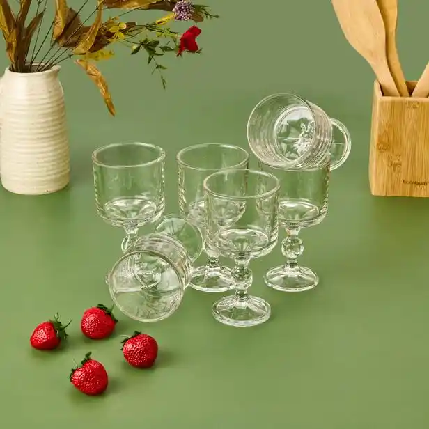 6'lı Ayaklı Tatlı Kasesi ile Dekorasyonda Zarafet ve İşlevsellik Uygun Fiyatlı Seçenekler