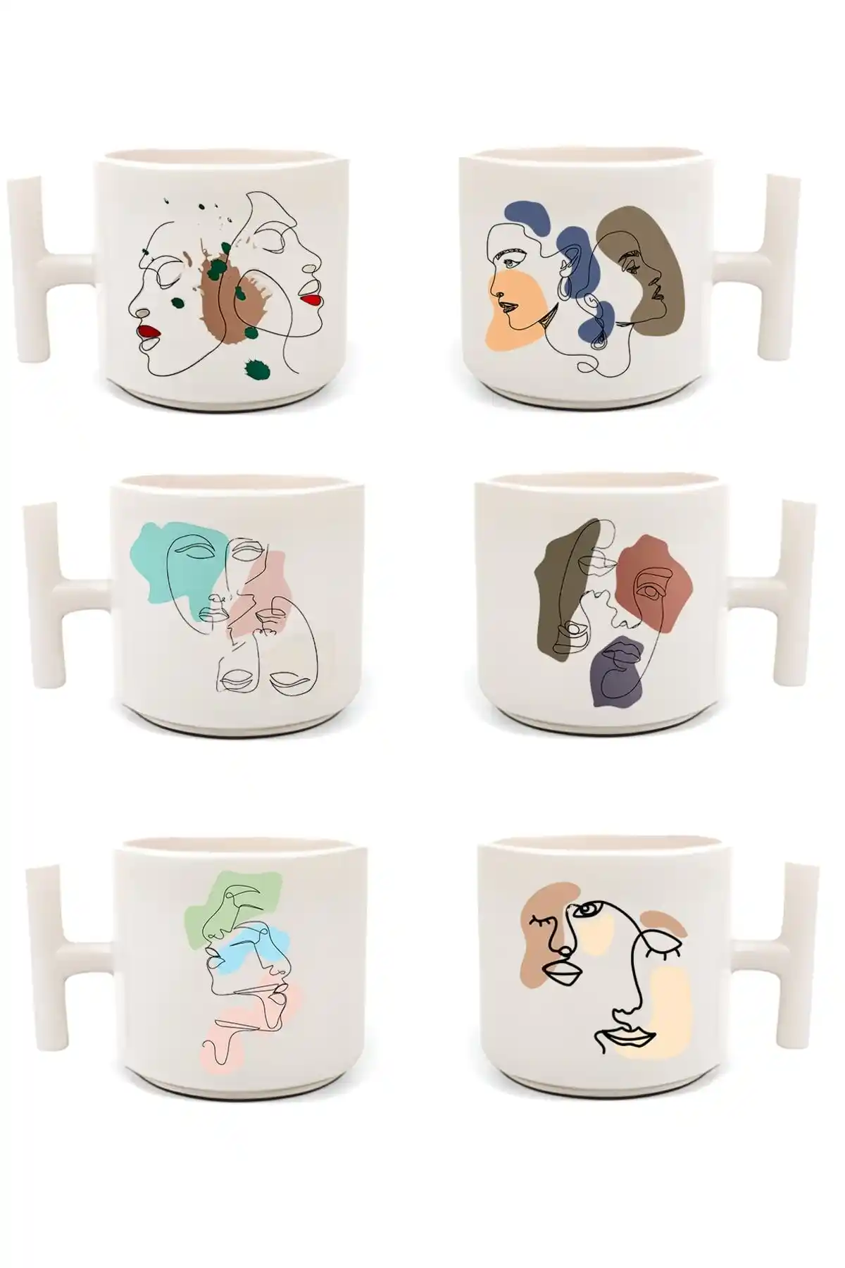 6'lı Kupa Bardak Setleri ile Ev Dekorasyonunda Zarif ve Fonksiyonel Dokunuşlar