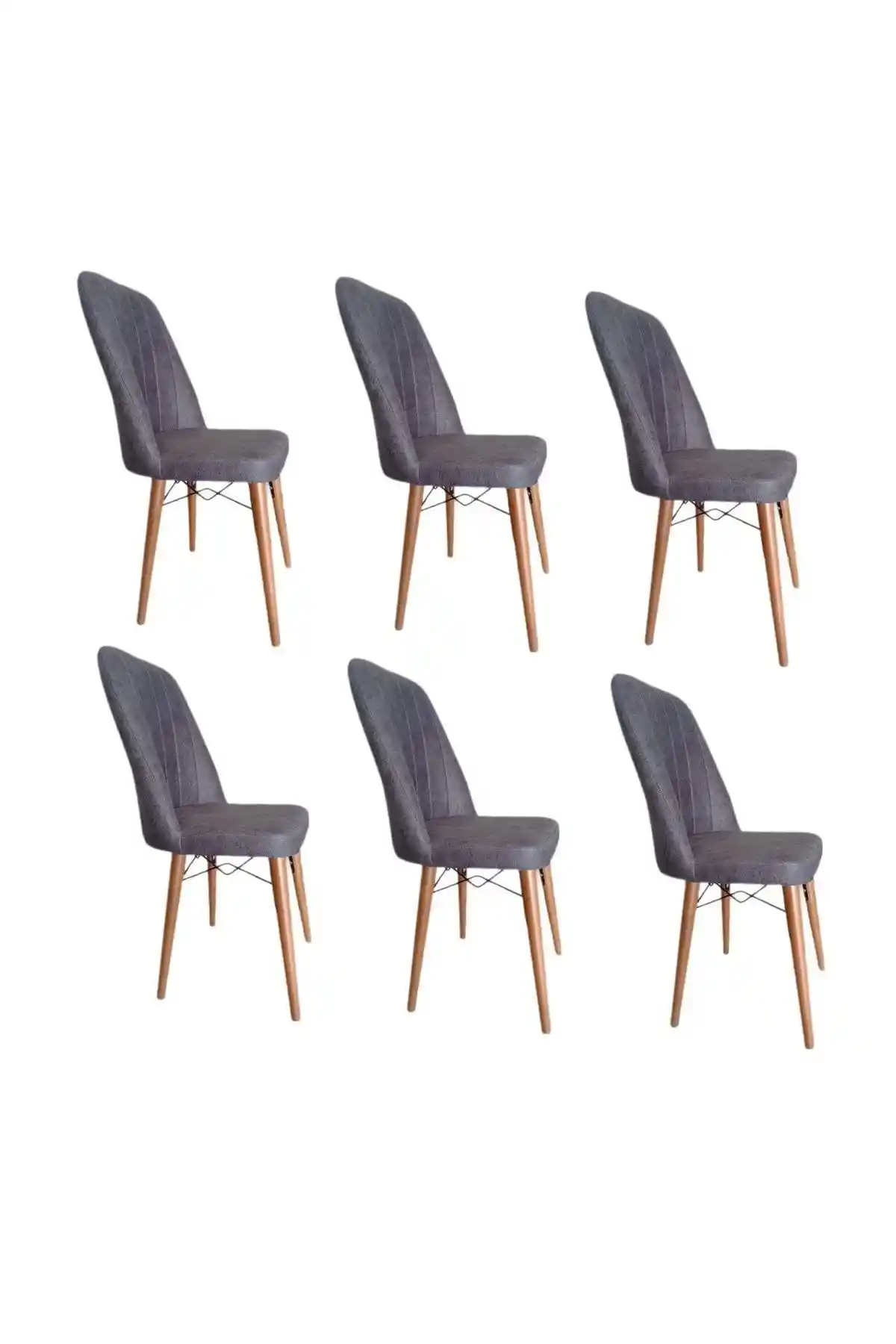 6'lı sandalye setleri ile ev dekorasyonunuzu yenileyin ve şıklığı artırın