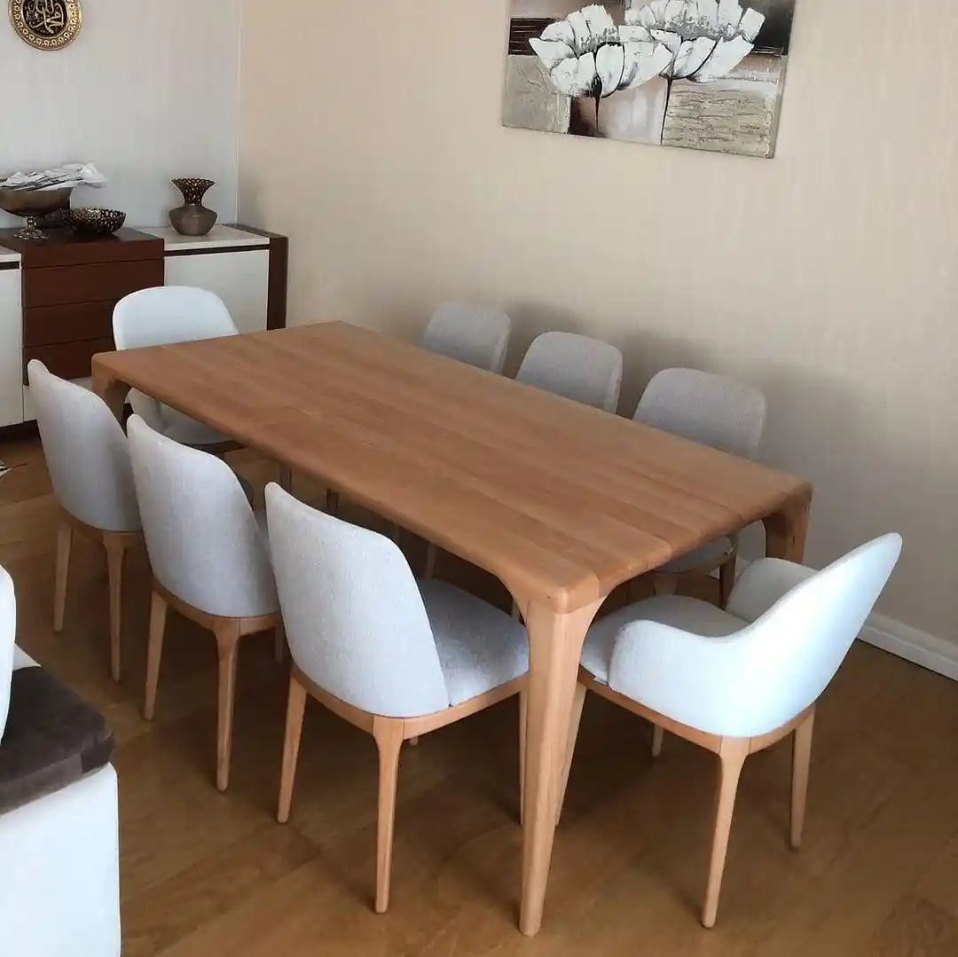 8 Kişilik Yemek Odası Takımı Seçenekleri ve Dekorasyon İpuçları