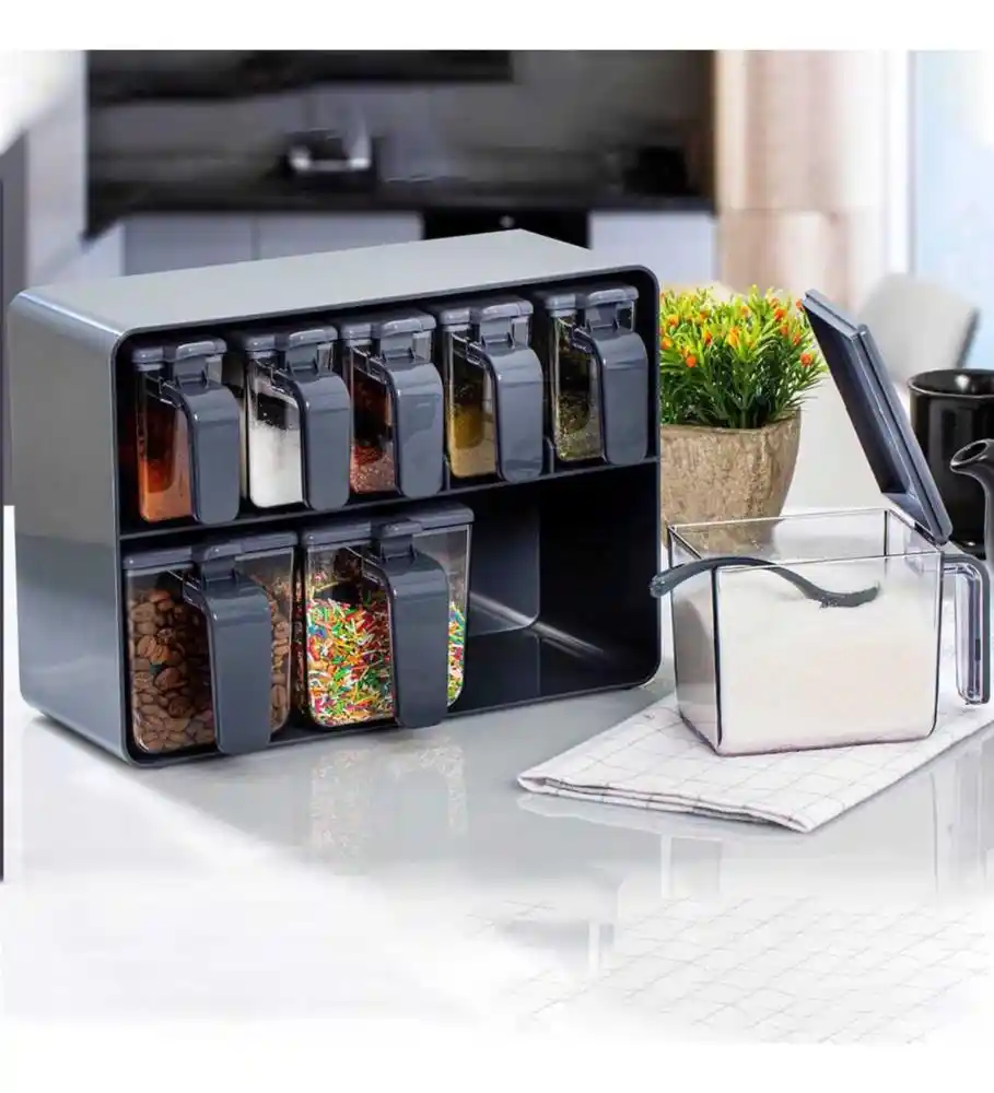 8'li Baharatlıklarla Mutfakta Hem Şıklık Hem Fonksiyonellik Sağlama Rehberi