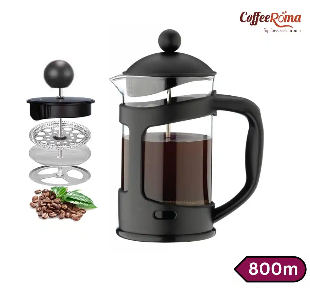 800 ml French Press ile Modern ve Şık Ev Dekorasyonunda Fonksiyonellik ve Estetik Birlikte