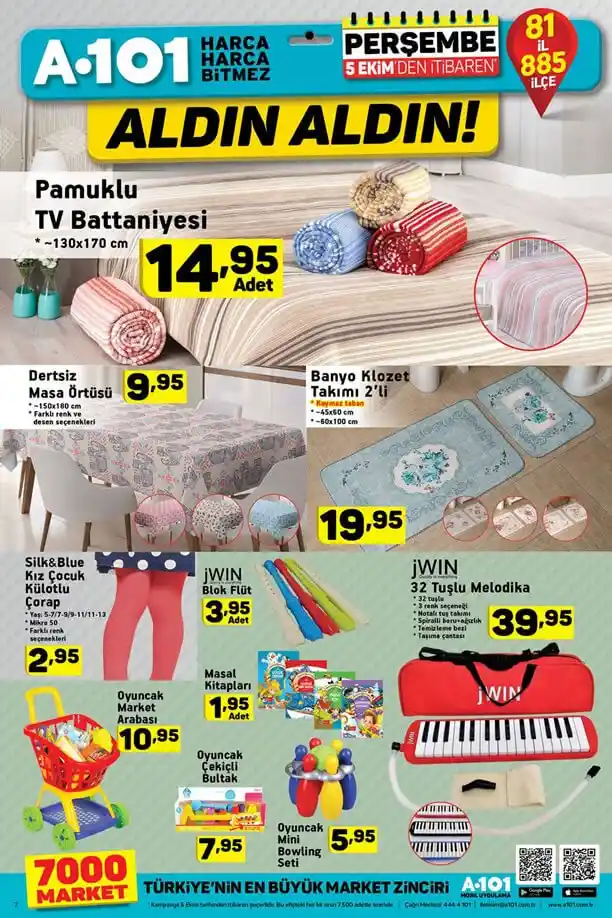 A101 TV Battaniyesi ile Ev Dekorasyonunuza Şıklık ve Sıcaklık Katın