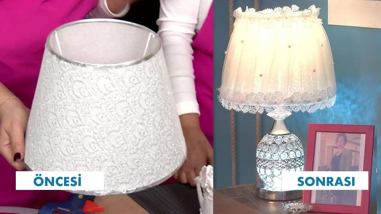 Abajur Başlığı Yapımı: Kendin Yap Dekorasyon Fikirleri ve İpuçları