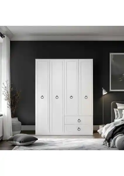 Adore Mobilya Hampton Gardırop: Modern ve Dayanıklı Depolama Çözümü