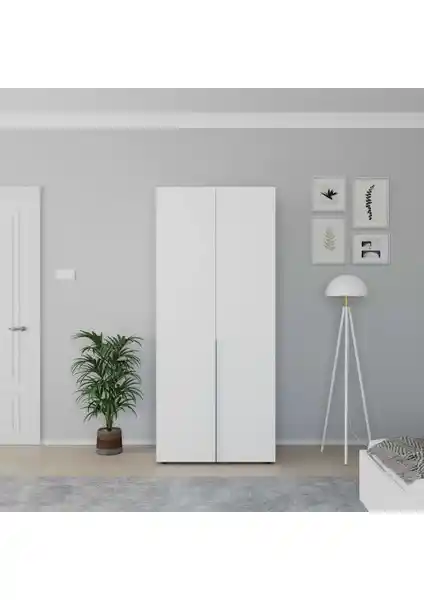 Adore Mobilya Oryana 2 Kapaklı Gardırop Modern Tasarım ve İşlevsellik Sağlar