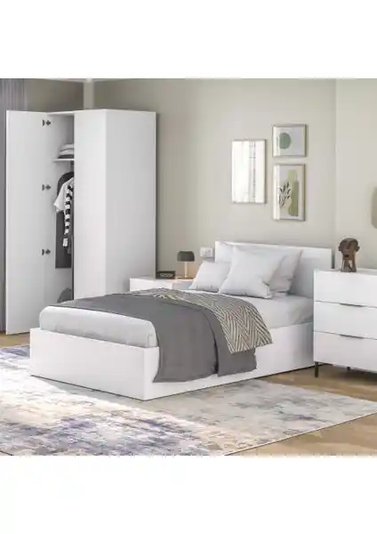 Adore Mobilya Tek Kişilik Bazalı Karyola: Modern ve Dayanıklı Tasarım Çözümü