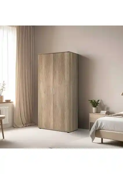 Adore Trendline 2 Kapılı Gardırop Modern Tasarım ve Dayanıklılık Özellikleri