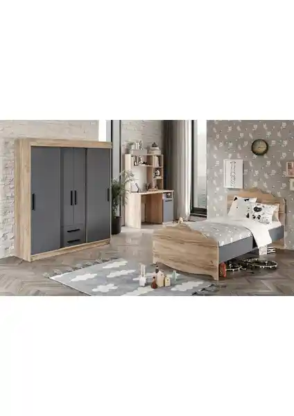 Afilli İzmir Çocuk Odası Takımı Modern Tasarım ve Güvenlik Özellikleriyle