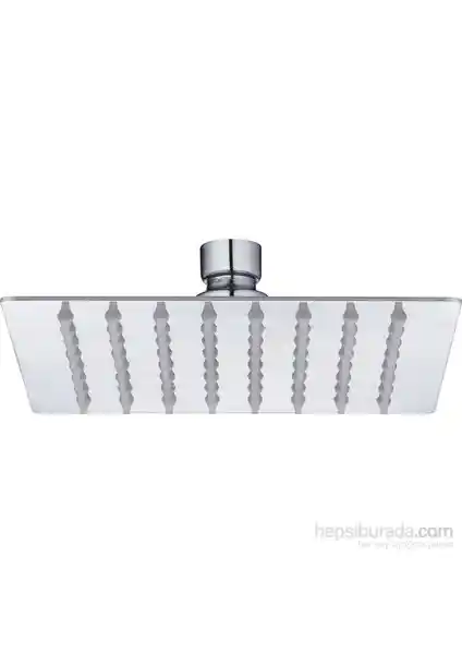 Ahlez Slim 20x20 cm Tepe Duş Başlığı: Dayanıklı ve Şık Modern Banyo Aksesuarı