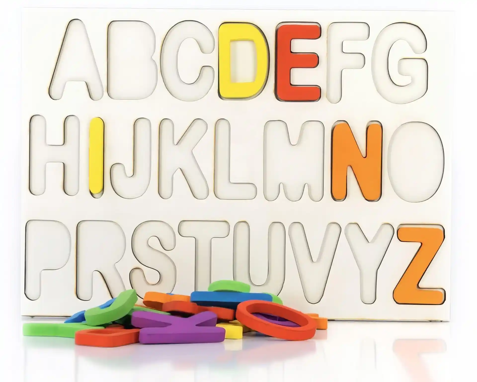 Ahşap Alfabe Puzzle ile Dekorasyonda Şıklık ve Eğlence Bir Arada