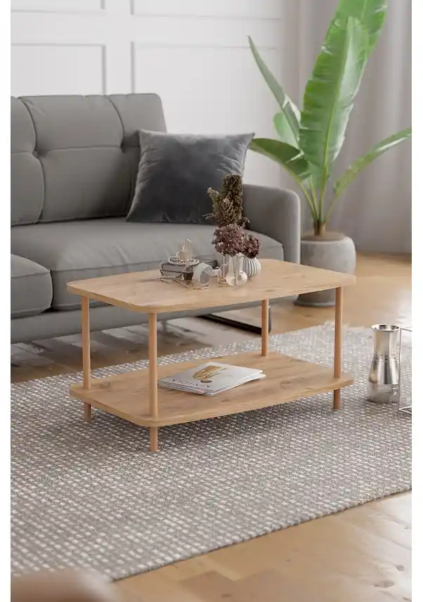 Ahşap Ayaklı Cam Orta Sehpa: Modern ve Şık Dekorasyonun En İyi Seçeneği