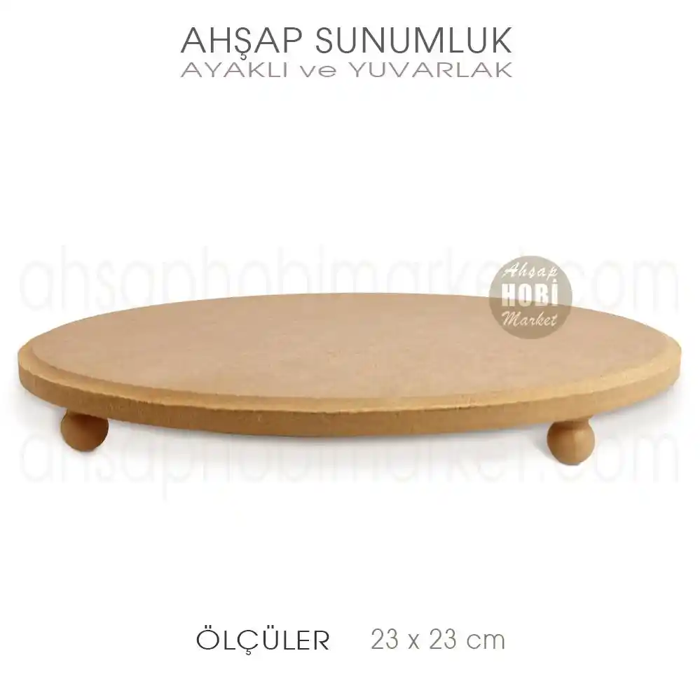 Ahşap Ayaklı Sunumluklar: Dekorasyonda Şıklık ve İşlevselliğin Buluşması