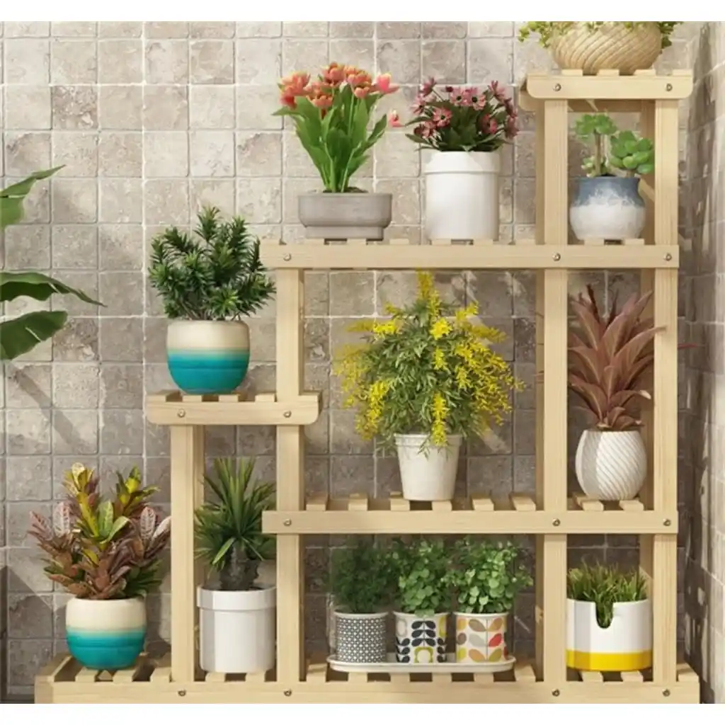 Ahşap Balkon Çiçeklik Modelleri ile Doğal ve Estetik Balkon Dekorasyonu