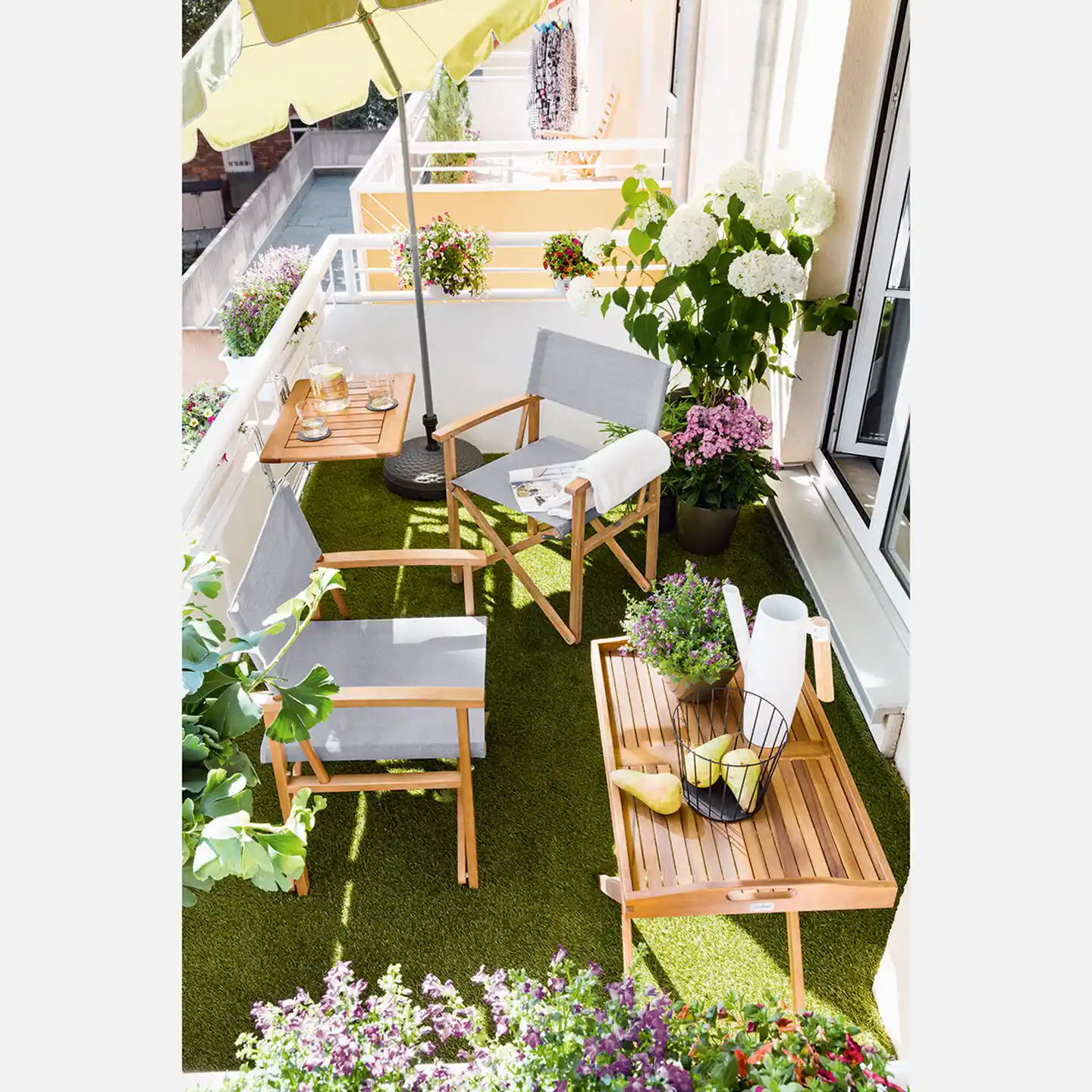 Ahşap Balkon Masasıyla Doğal ve Sıcak Bir Dekorasyon Yaratmanın İpuçları