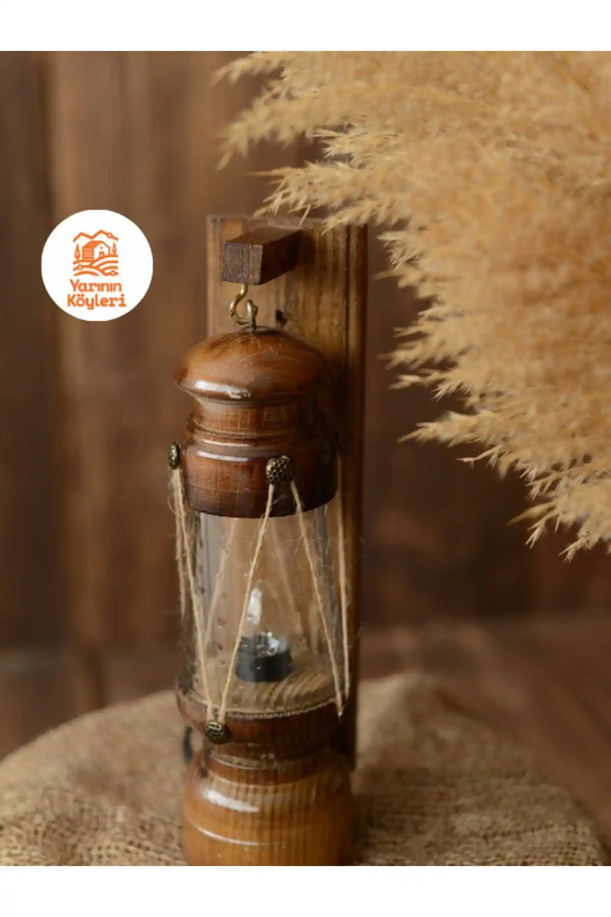 Ahşap Gaz Lambası ile Dekorasyonda Sıcak ve Şık Dokunuşlar