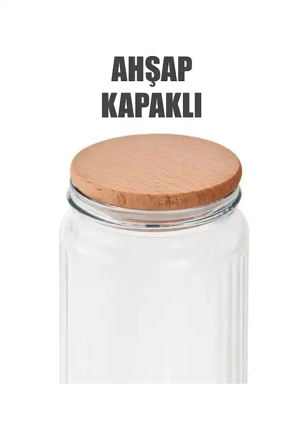 Ahşap Kapaklı Cam Kavanozlar ile Evinizde Doğal ve Şık Dekorasyon Çözümleri