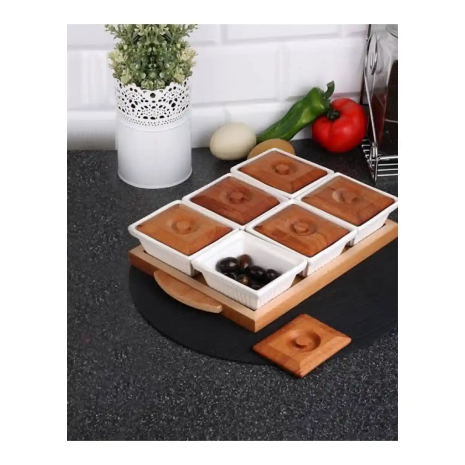 Ahşap Kapaklı Kahvaltılık Modelleri ve Dekorasyonda Sıcaklık Yaratıcı Çözümler