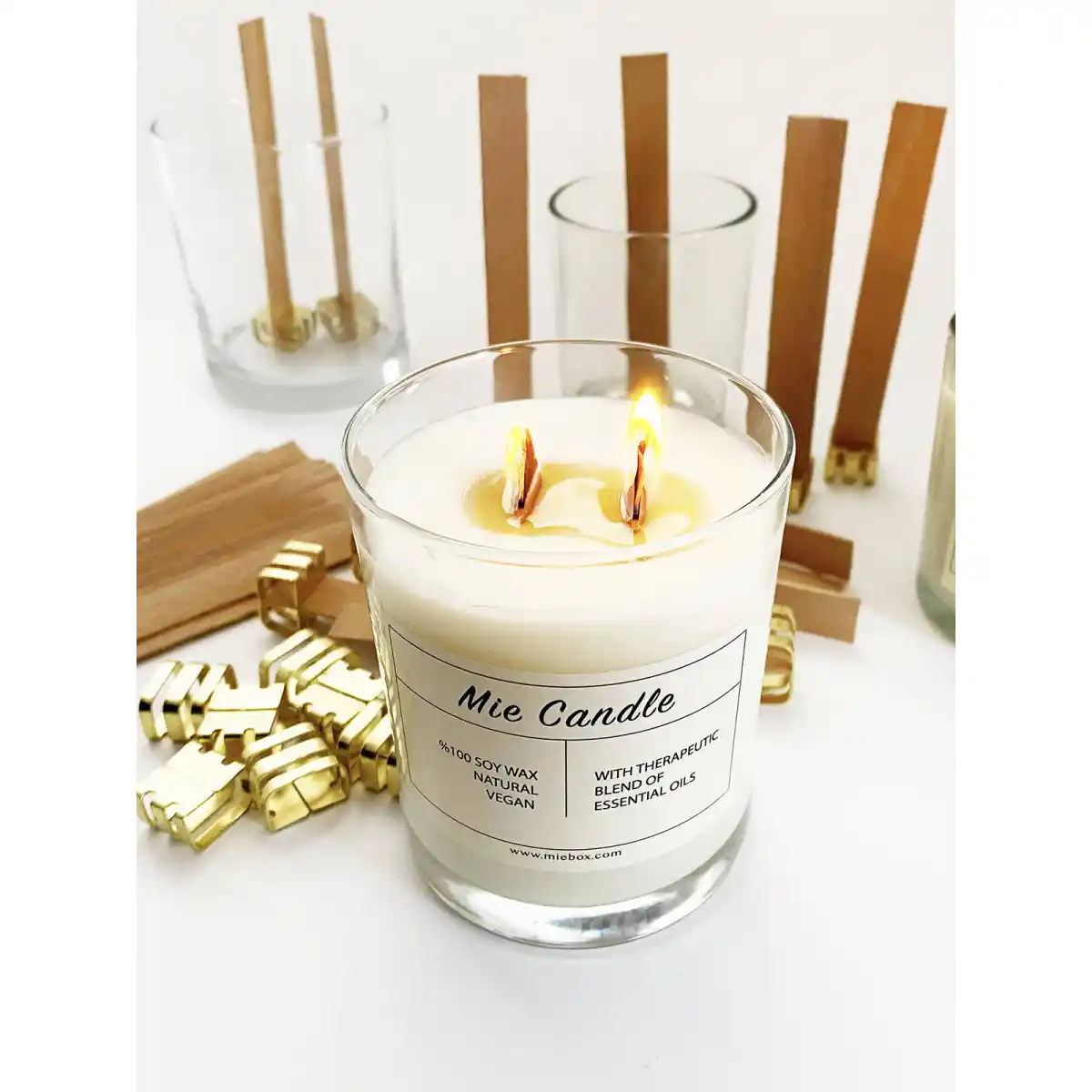 Ahşap Mumlar Dekorasyonda Zarif ve Sıcak Atmoslar Yaratmak İçin İpuçları