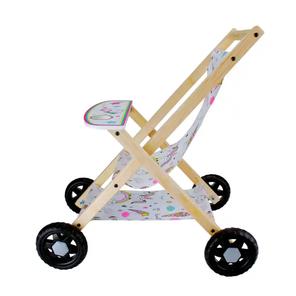 Ahşap Oyuncak Bebek Arabasıyla Dekorasyonda Doğal ve Şık Bir Dokunuş Yapın