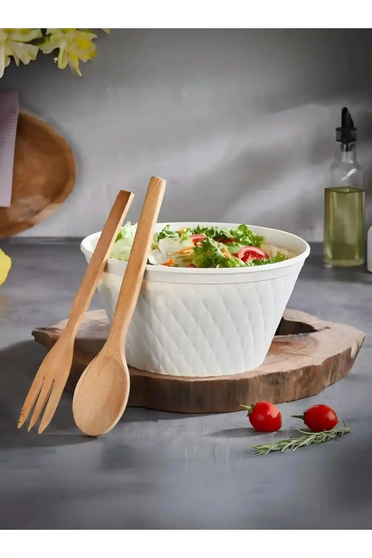 Ahşap Salata Kasesi ile Dekorasyonunuzu Zenginleştirin Modern ve Rustik Tarz Seçenekleri