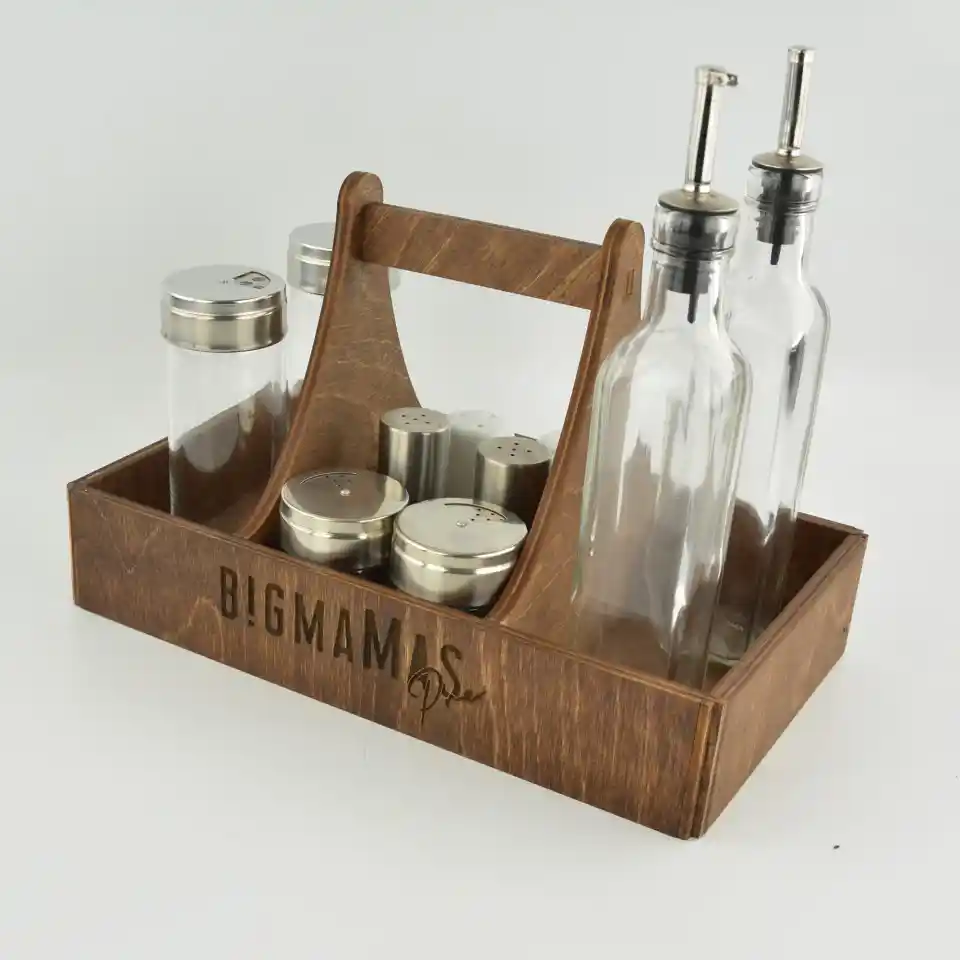 Ahşap Sosluklar Dekorasyonda Doğal ve Şık Bir Atmosfer Yaratmanın Yolu