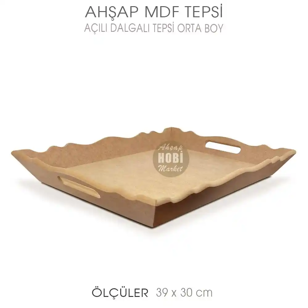 Ahşap Tepsi Dekorasyonunda Zarafet ve İşlevselliğin Birlikteliği