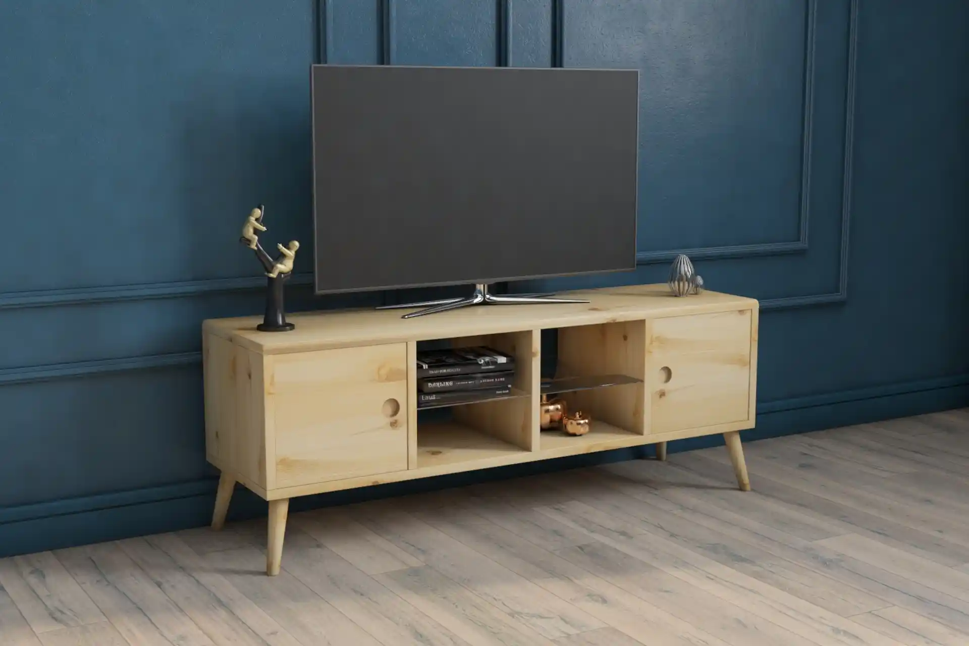 Ahşap TV Konsolu Seçenekleri ve Dekorasyonda Kullanım İpuçları