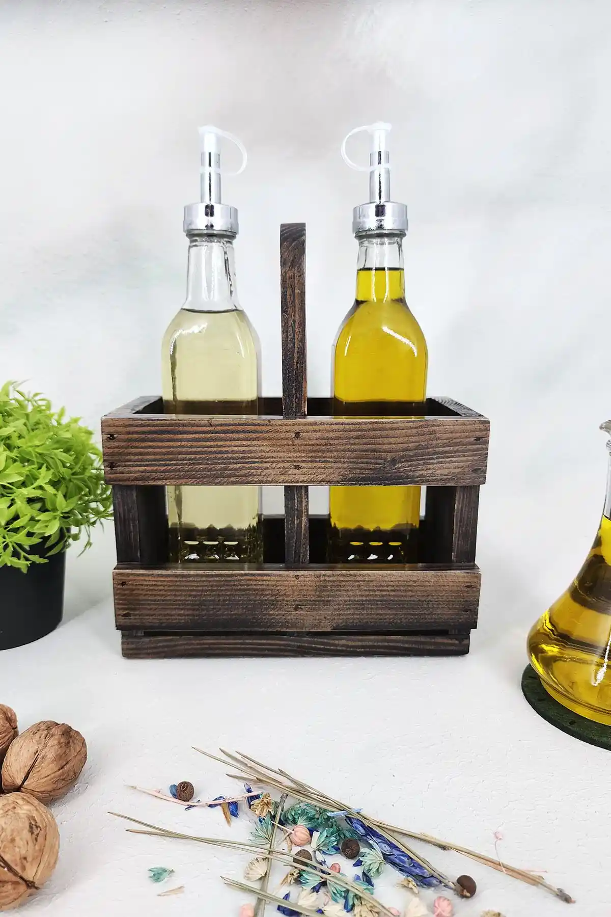 Ahşap Yağdanlık Standları ile Doğal ve Şık Dekorasyon Çözümleri