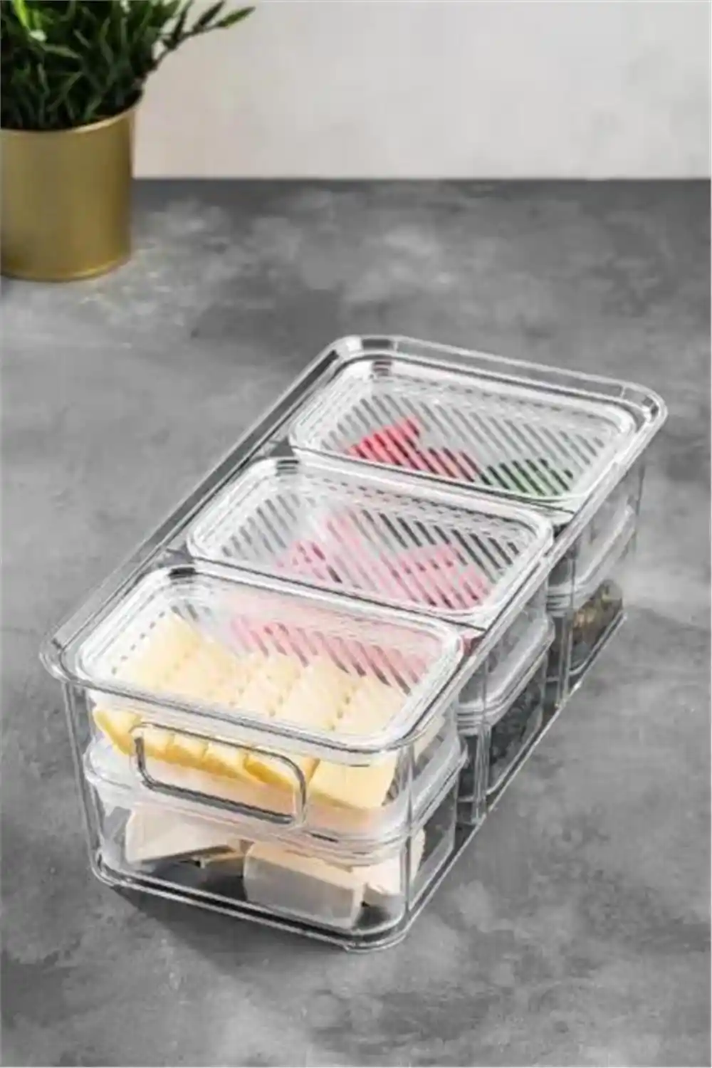 Akrilik Saklama Kabı Dekorasyon ve Fonksiyonellik İçin Modern Çözüm